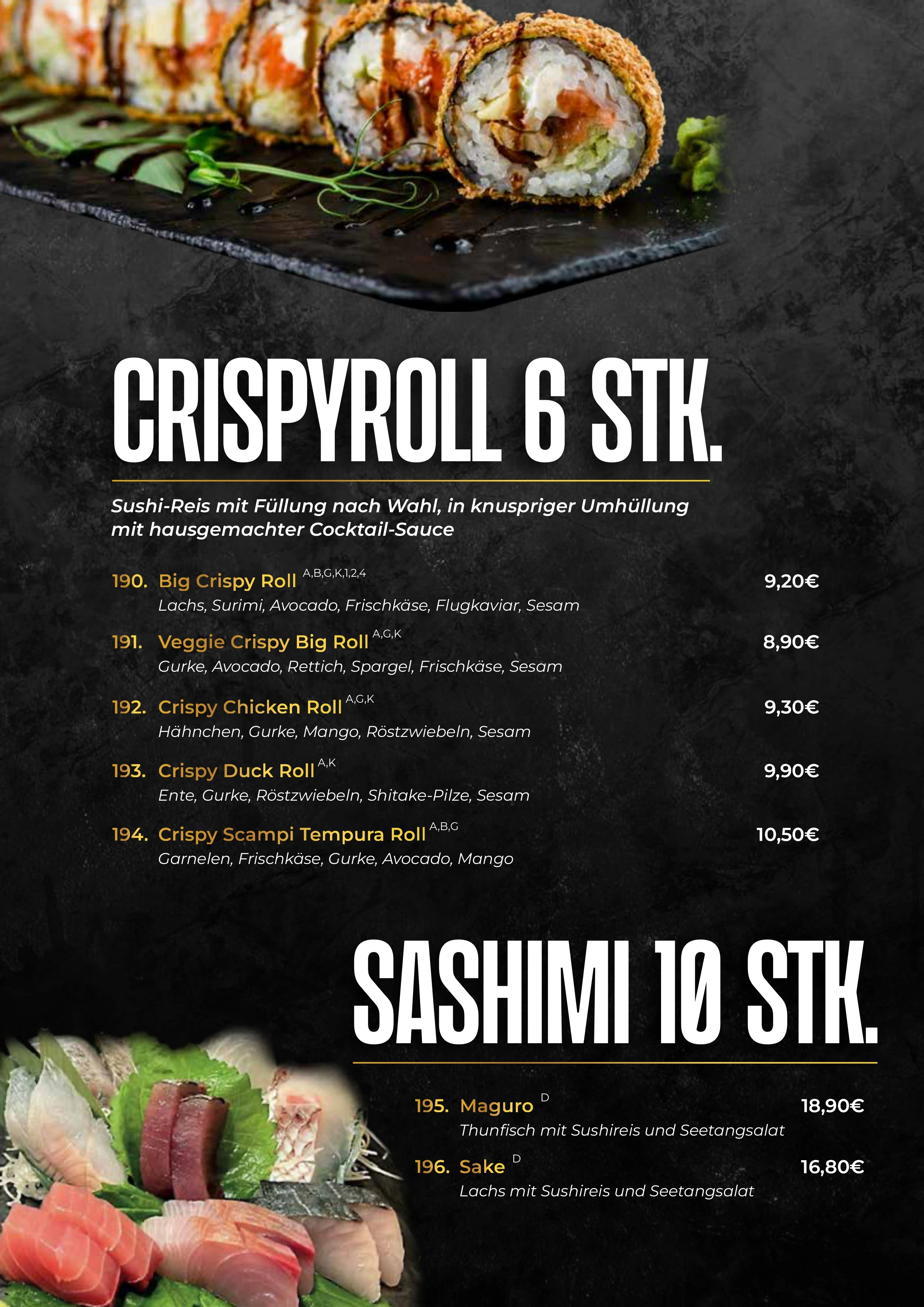Sushi Dish 1